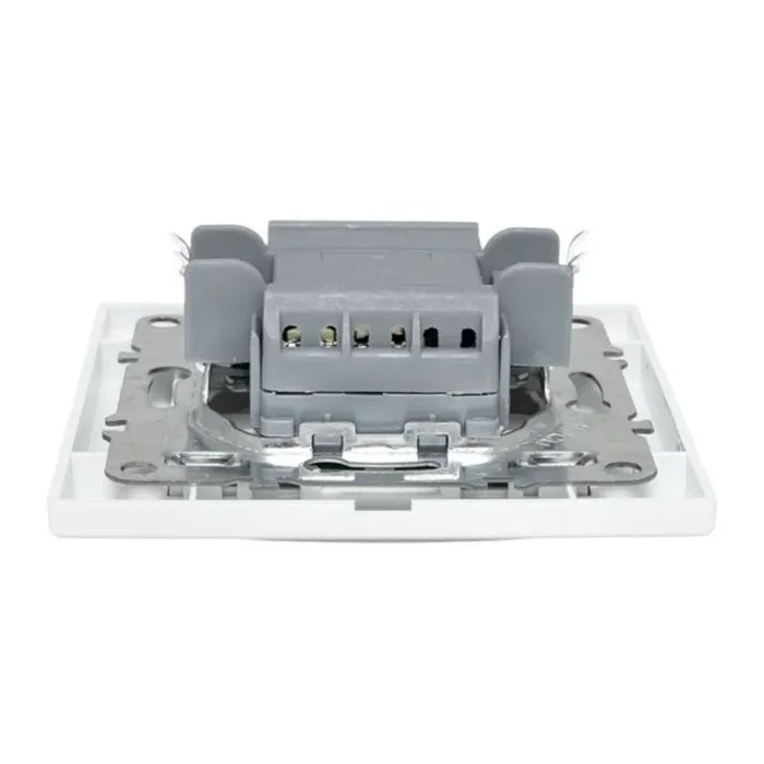 Выключатель 1-кл. СП Минск 10А IP20 с индикатором бел. Basic EKF ERV10-121-10