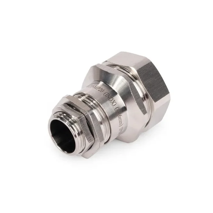 Ввод кабельный для металлорукава ВК-М16(4-8мм)-МР10 (INOX) (уп.10шт) Fortisflex 88167