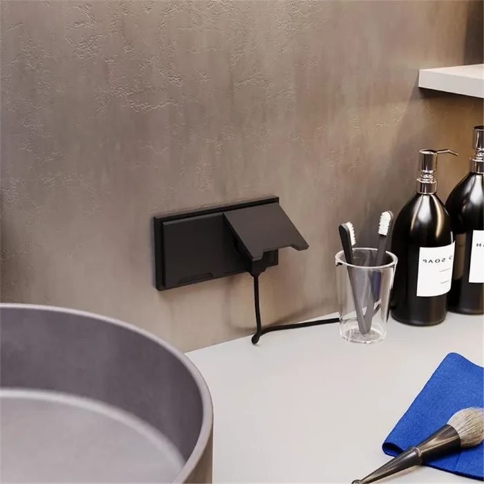 Рамка 2-м S70 пластик. черн. матов. Voltum VLS100208