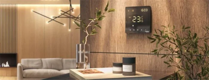 Термостат программируемый ArtGallery 16А с Wi-Fi для электрич. теплого пола моноблочный черн. SE GAL001038