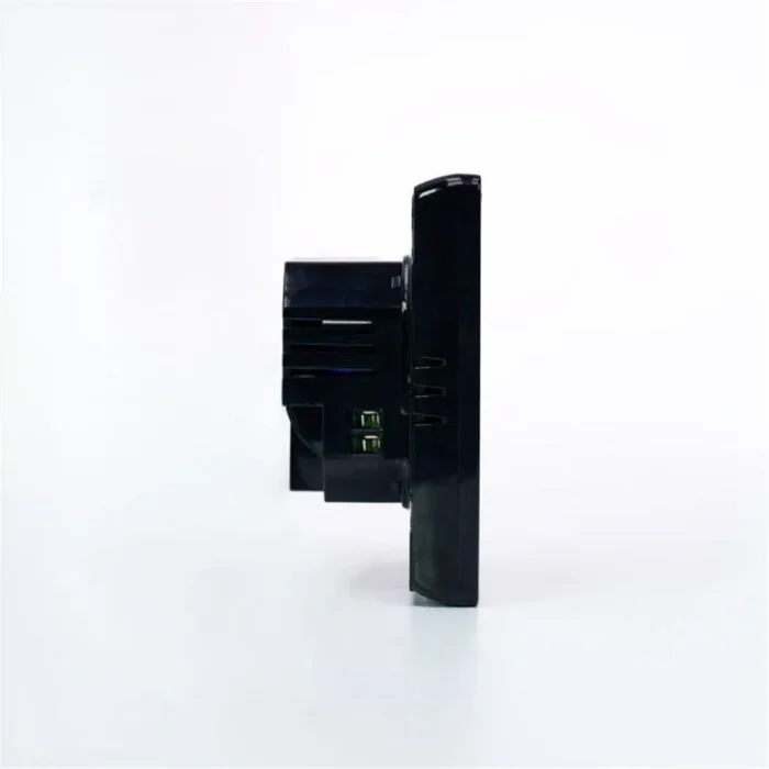 Термостат программируемый ArtGallery 16А с Wi-Fi для электрич. теплого пола моноблочный черн. SE GAL001038