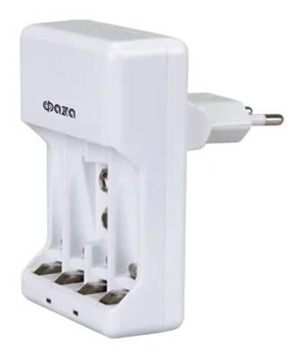 Устройство зарядное B-55A Ni-Cd/Ni-MH (4хAA/4хAAA/1х9В &quot;Крона&quot;) индикатор зарядки складывающ. вилка ФАZА 2858696