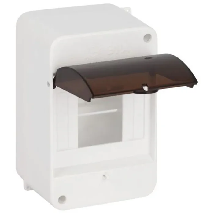 Корпус навесной SIMPLE КМПн 1/4 IP30 пластик.; прозр. крышка; бел. Эра Б0069239