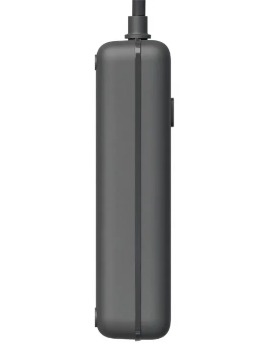 Удлинитель с сетевым фильтром 3х1.5м 10А 4USB + 2USBC 2500Вт ПВС 3х1 прямоуг. черн. КОСМОС FKsm1.5m-3gPF(B)USB