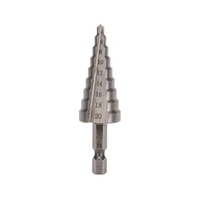 Сверло ступенчатое по металлу 4.0-20.0мм Kranz KR-12-6601