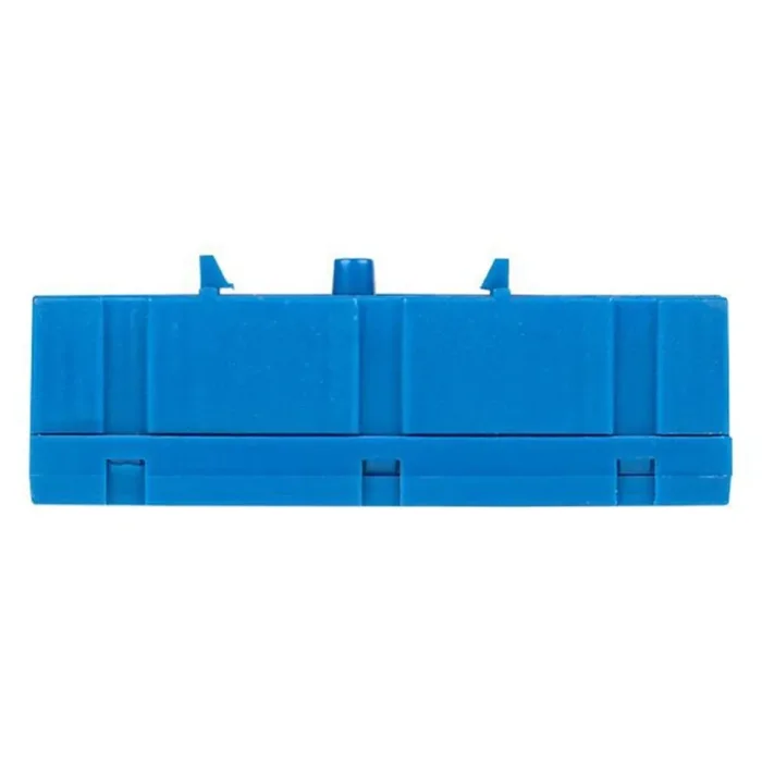 Шина нулевая N 6х9 12 отверстий синий изолированный корпус на DIN-рейку латунь PROxima EKF sn0-63-12-ib