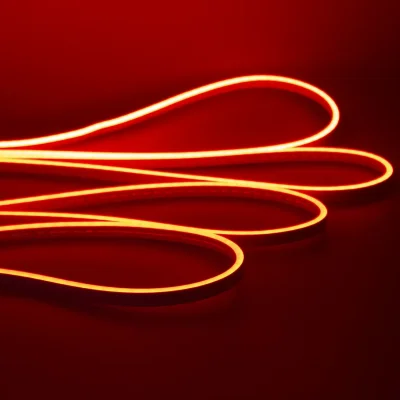 Светодиодный гибкий неон 6x12 LN603 (12V, red, IP65, cut 10mm)