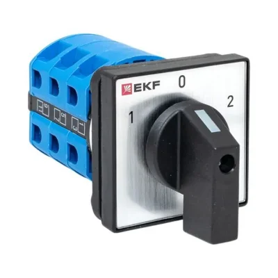 Переключатель кулачковый ПК-1-23 3П 25А "1-0-2" EKF pk-1-23-25