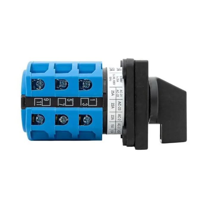 Переключатель кулачковый ПК-1-23 3П 25А "1-0-2" EKF pk-1-23-25