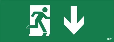 Этикетка самоклеящаяся &amp;quot;Фигура/стрелка вниз&amp;quot; ССА 1005 IEK LPC10-1-35-13-FNIZ