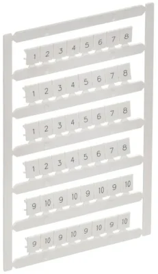 Маркер для CTS 6кв.мм/CP 10кв.мм &quot;1-10&quot; ARMAFIX IEK AF-CT10D-M-006-01