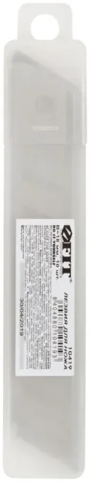 Лезвие для ножа технического 18мм 15 сегментов (уп.(уп.10шт)) FIT 10419