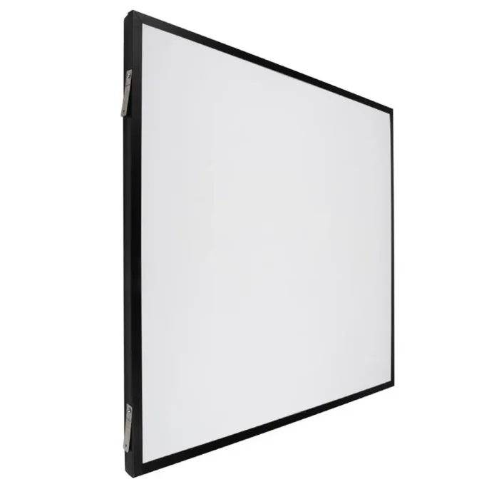 Светильник светодиодный ДВО PPL 588/G OPAL 40Вт 4000К IP40 588х588х25мм BLACK Грильято Pro JazzWay 5062023