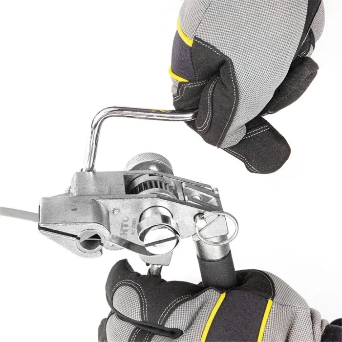 Инструмент для натяжения и резки стальной ленты с храповым механизмом и переставной ручкой (23610) SHTOK 376570