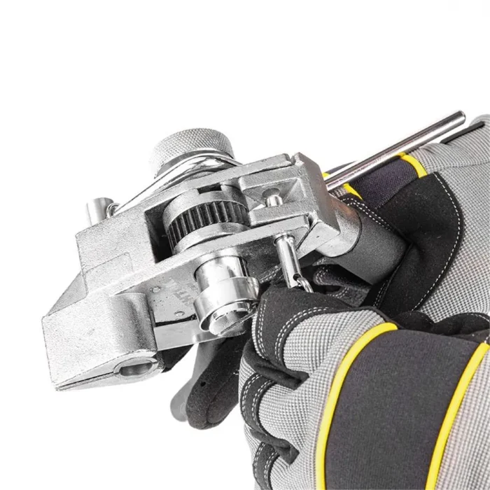 Инструмент для натяжения и резки стальной ленты с храповым механизмом и переставной ручкой (23610) SHTOK 376570