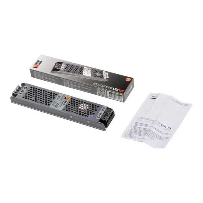Блок питания для светодиод. ленты BSPS 12В 25.00А=300Вт IP20 JazzWay 5062146