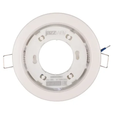 Светильник PGX53 10639.1 106х39мм под лампу GX53 до 20Вт встраив. бел. (пакет) JazzWay 5067080