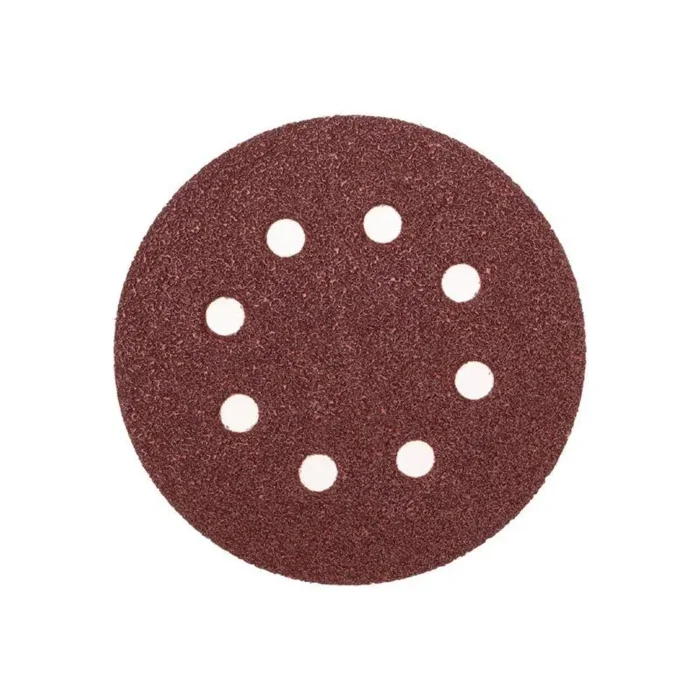 Диск абразивный на ворсовой основе на липучке перфорир. P40 125мм (уп.10шт) Kranz KR-91-1164