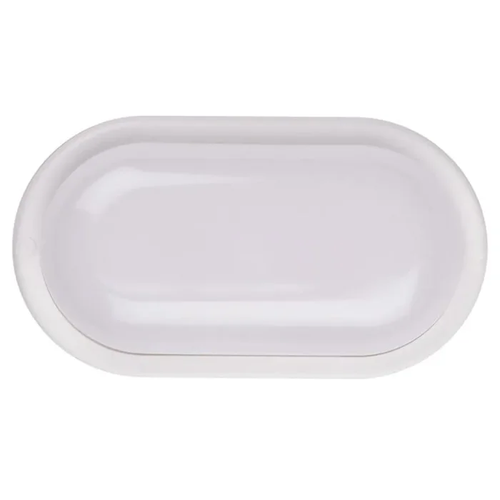 Светильник светодиодный "Банник" PBH-PC2-OA 12Вт 4000К IP65 ЖКХ ДБП овал. пылевлагозащ. бел. JazzWay 1035677A