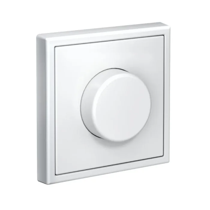 Светорегулятор поворотно-нажимной (диммер) ArtGallery LED RC 400Вт механизм бел. SE GAL000123