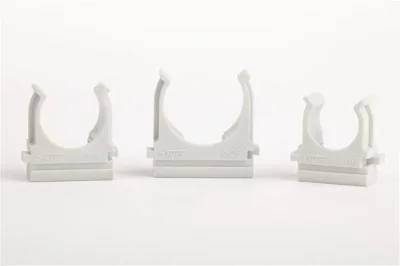 Держатель для труб (клипса) d16мм для монтажн. пистолета пластик Ruvinil К01216