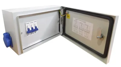 Ящик с понижающим трансформатором ЯТП 0.25 230/36 (3 авт. выкл.) IP54 TOKOV ELECTRIC TKE-TT13-36-250-54