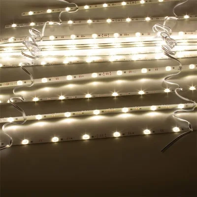 Светодиодная линейка линзованная 2835, 12 led, 24V, 12W, day white, 170°, IP20, G110