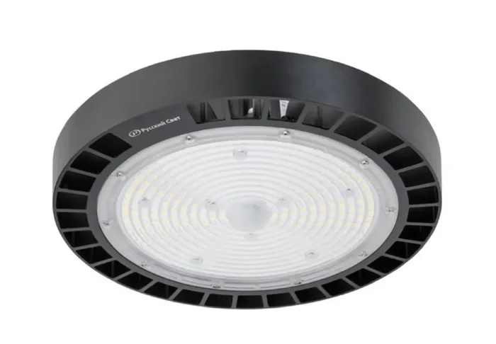 Светильник светодиодный ДСП IB 11 S 150W M 840 BK 298х298х112мм 150Вт 4000К IP65 High Bay подвес черн. Русский Свет 16091123171