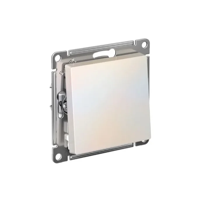 Переключатель перекрестный 1-кл. СП AtlasDesign 10А IP20 (сх. 7) 10AX механизм жемчуж. SE ATN000471