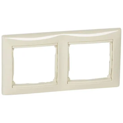 Рамка 2-м Valena горизонт. сл. кость IEK 774352