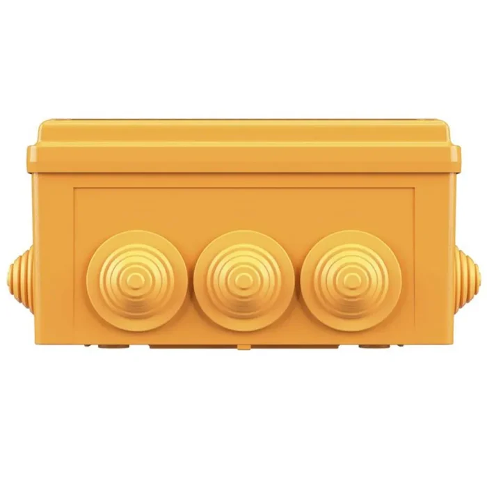 Коробка ответвительная FS 150х110х70мм IP55 4п 450В 32А 10кв.мм с кабельными вводами и клеммниками нерж. контакт пластик. DKC FSK21410