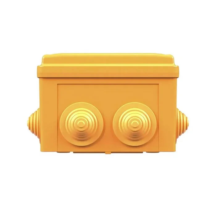 Коробка ответвительная FS 150х110х70мм IP55 4п 450В 32А 10кв.мм с кабельными вводами и клеммниками нерж. контакт пластик. DKC FSK21410