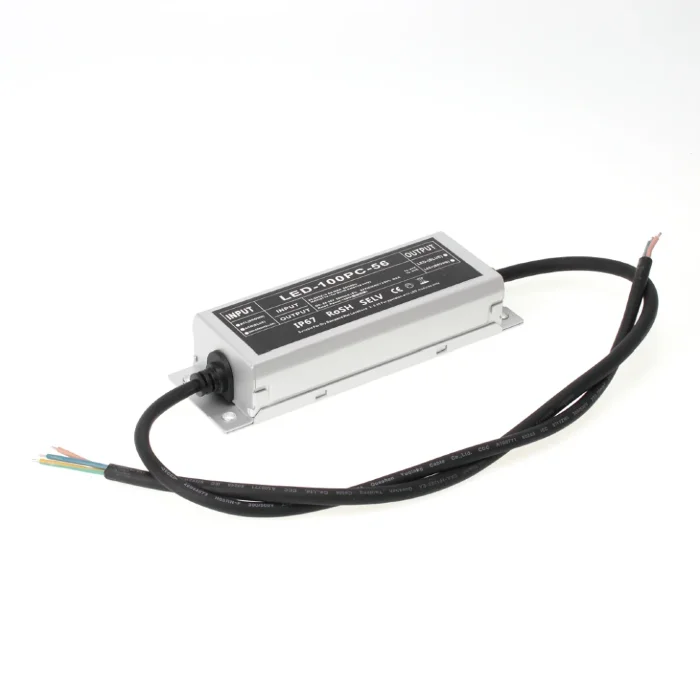 Светодиодный драйвер LED-100PC-36 LD100 (220VAC, 26-36VDC, 3000mA, 100W, IP66)