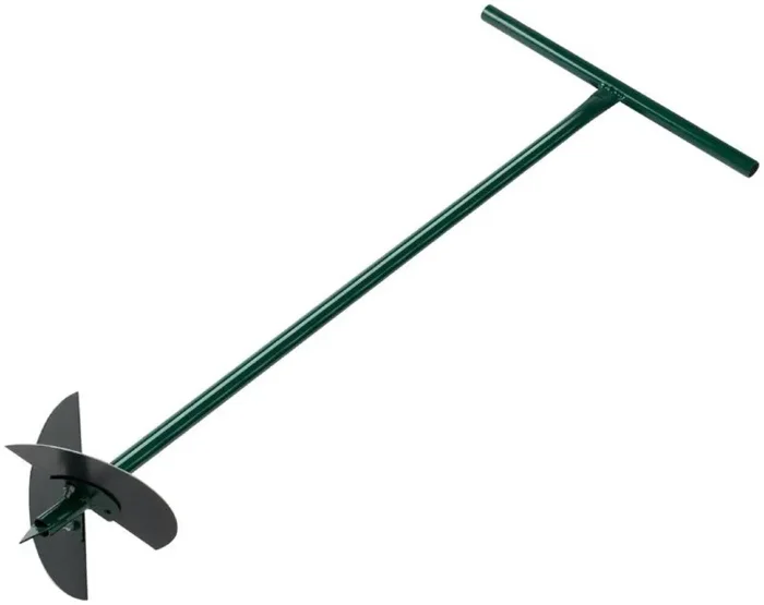 Бур садовый L1000мм 2 насадки 150мм и 200мм КУРС 77241