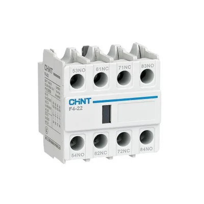 Приставка доп.контакты F4-22 к контактору NC1 NC2 NC8 (R) CHINT 439520