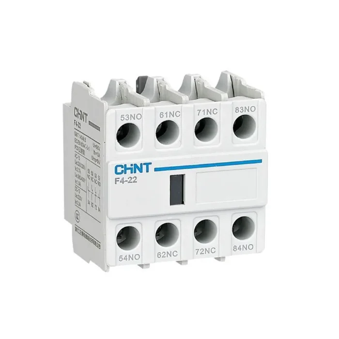 Приставка доп.контакты F4-22 к контактору NC1 NC2 NC8 (R) CHINT 439520