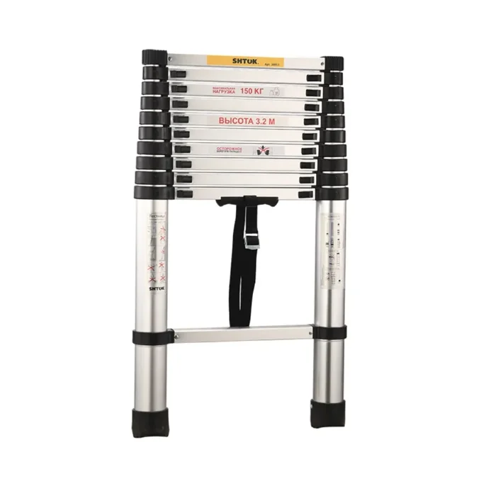 Лестница телескопическая 3.2м (20013) SHTOK 376552