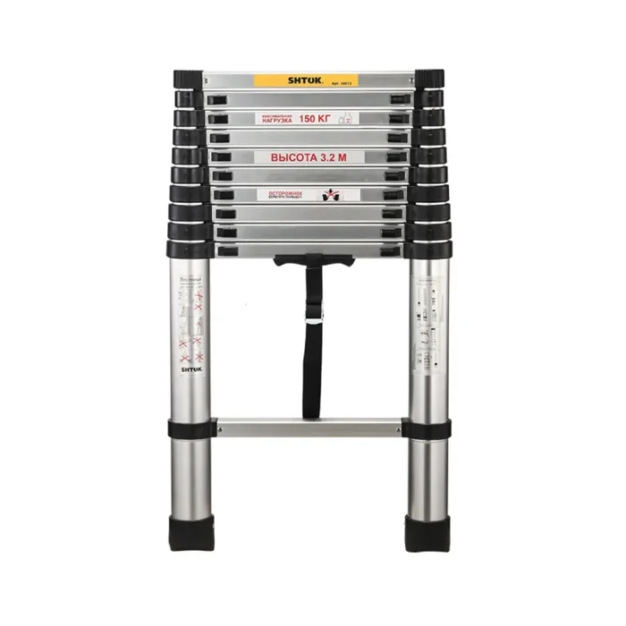 Лестница телескопическая 3.2м (20013) SHTOK 376552