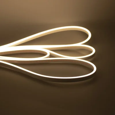 Светодиодный гибкий неон 6x12 LN605 (12V, warm white, IP65, cut 10mm)