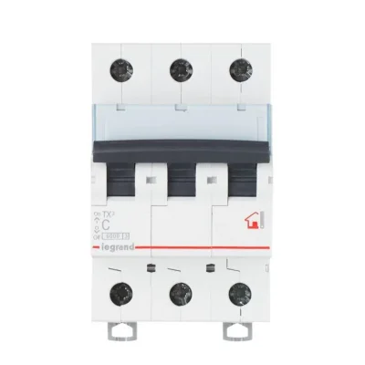 Выключатель автоматический модульный 3п C 32А 6кА TX3 6000 3мод. 400В Leg 404059