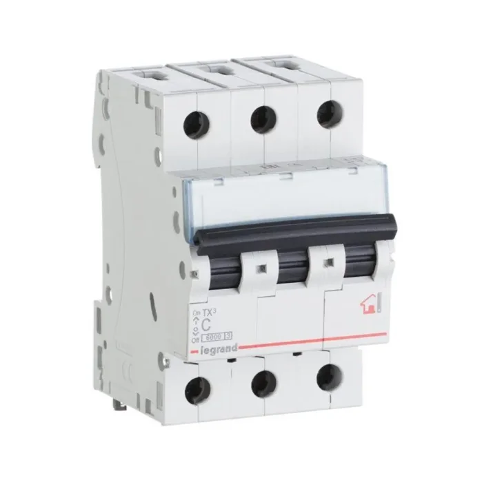 Выключатель автоматический модульный 3п C 32А 6кА TX3 6000 3мод. 400В Leg 404059