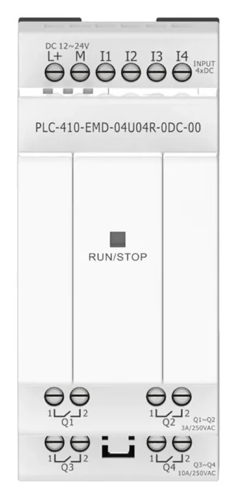 Модуль входов выходов ПЛК 410 4 UI (0-10В/DI) 4 RO 24В DC ONI PLC-410-EMD-04U04R-0DC-00