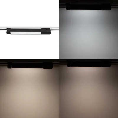 Светодиодный трековый светильник 2L JH-GD3C PX3 (220VAC, 20W, 3000/4000/6000K, черный)