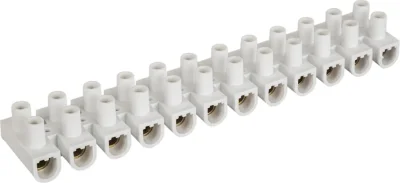 Колодка клеммная 2.5х10кв.мм 12 пар NTB-UPP-S12-10/WH полипропилен бел. (уп.10шт) NAVIGATOR 71328