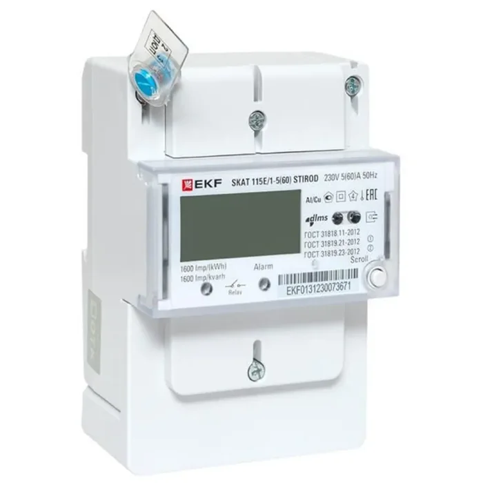 Счетчик SKAT 115E/1-5(60) STIROD 1ф 2т МСК+0 EKF 11503R