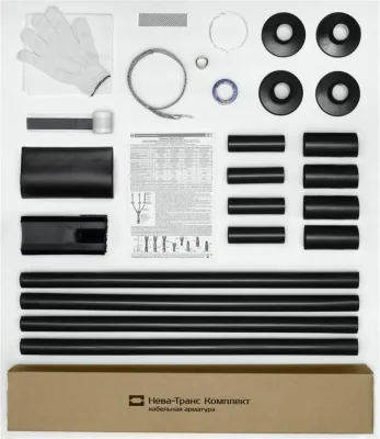 Муфта кабельная концевая наружн. установки 1кВ КНТп 4х(16-25мм) без наконечн. Нева-Транс Комплект 22020071