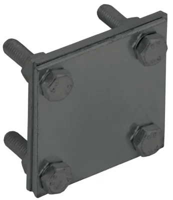 Зажим крестообразный с раздел. полоса-полоса 40мм оцинк. сталь TD IEK ZCC68-13-1-40