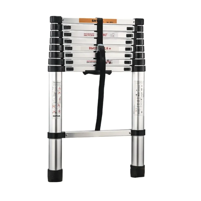 Лестница телескопическая 2.6м (20012) SHTOK 376551