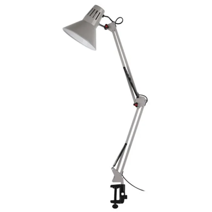 Светильник настольный N-121-E27-40W-GY E27 на струбцине сер. ЭРА Б0052758