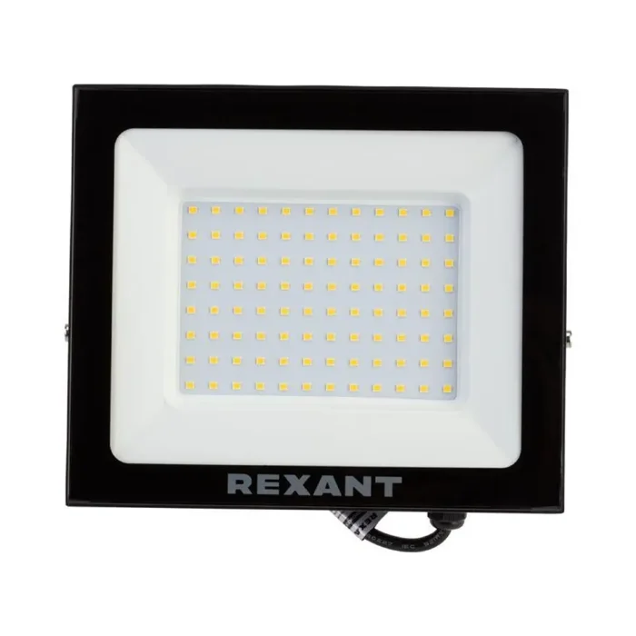 Прожектор СДО 100Вт 8000лм 4000К черн. корпус Rexant 605-034